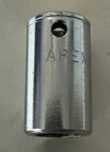 VINTAGE APEX 5/16" IMPACT SOCKET 1E10 1/4" DRIVE 6 POINT. - Picture 1 of 6