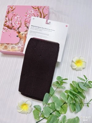 Nuevo con etiquetas $68 Lululemon Acanalado Tejido Mezcla Lana Merino Calentador de Piernas - ESPR - Talla O/S Foto 1 de 4