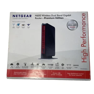 Netgear N600 Wireless Dual Band Gigabit Router - Premium Edition - Zdjęcie 1 z 16