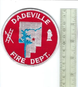 Dadeville (Tallapoosa County) AL Alabama Fire Dept. patch - NEW! *Clothback* - Picture 1 of 1