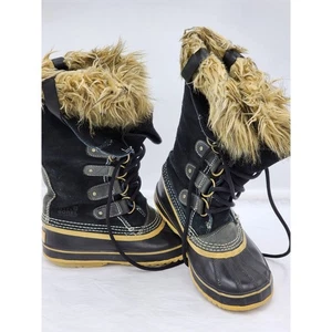 Sorel Stiefel Damen 7 Joan of Arctic wasserdicht stilvoll modisch Winterschuhe Fell - Bild 1 von 10