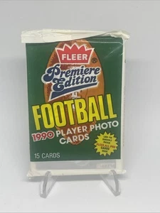 1990 Fleer Football card pack - New unopened. - Picture 1 of 2