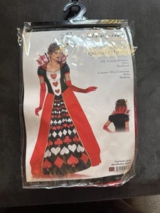 Brand New Deluxe Queen of Hearts Halloween Costume Leg Avenue 85593 XL - Picture 1 of 14