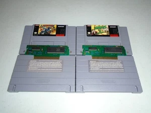 Sunset Riders & Zombies Ate My Neighbors ☆☆ Authentic Super Nintendo SNES games - Picture 1 of 9
