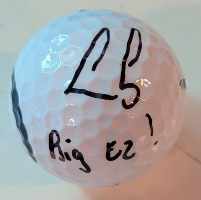 Ernie Els Signed British Open Logo Golf Ball Autograph JSA COA Big Ez Inscribed - Image 1 of 2