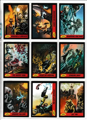 MARS ATTACKS! HERITAGE (Topps/2012) Complete "NEW UNIVERSE" Chase Card Set of 15 - Image 1 of 4