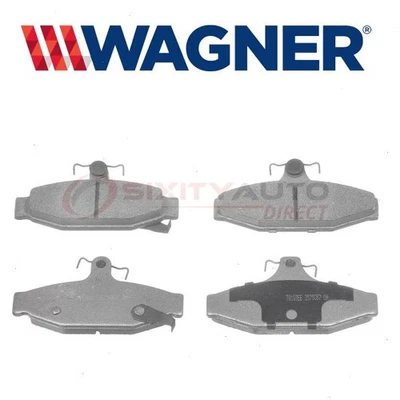 Wagner Brake Rear Disc Brake Pad Set for 1984-1987 Chevrolet Corvette - hc Foto 1 de 4