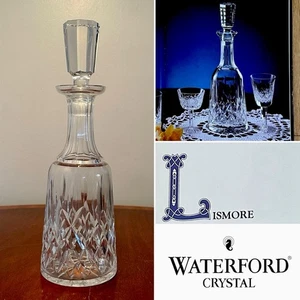 Vintage Waterford Kristall 13,25" groß Lismore Wein Schnaps Dekanter IRLAND - Bild 1 von 17