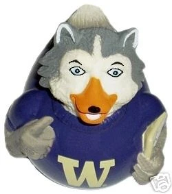 UNIVERSITY OF WASHINGTON HARRY the HUSKY ALASKAN MALAMUTE MASCOT CELEBRIDUCK Cover