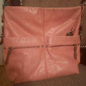 The Sak - Sanibel Satchel Leather Bag - Guava - Picture 1 of 10