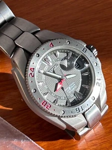 Seiko Perpetual Calendar GMT 8F56 Titanium - Picture 1 of 4