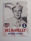 Inland Empire 66ers Operation Glove Card MEL McMULLEN USAF