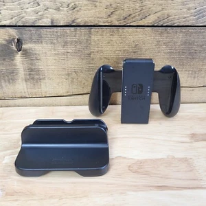 Nintendo Switch Joy-Con Comfort Grip & Controller Holder / Wii U GamePad charger - Picture 1 of 10