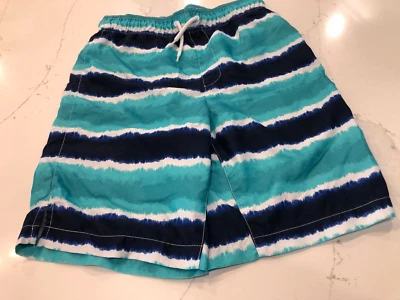 Traje de baño corto The Children's Place Sport Boys XL 14 azul naranja coral Foto 1 de 4