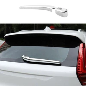 ABS Chrome Rear Window Rain Wiper Cover Trim For Volvo XC40 2019 2020-2022 2PCS - Bild 1 von 12