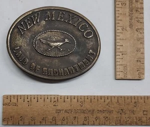 NUOVO MESSICO - TERRA D'INCANTO - © JAMES LIND 1973 - FIBBIA CINTURA -inserzione #7644 - Foto 1 di 8