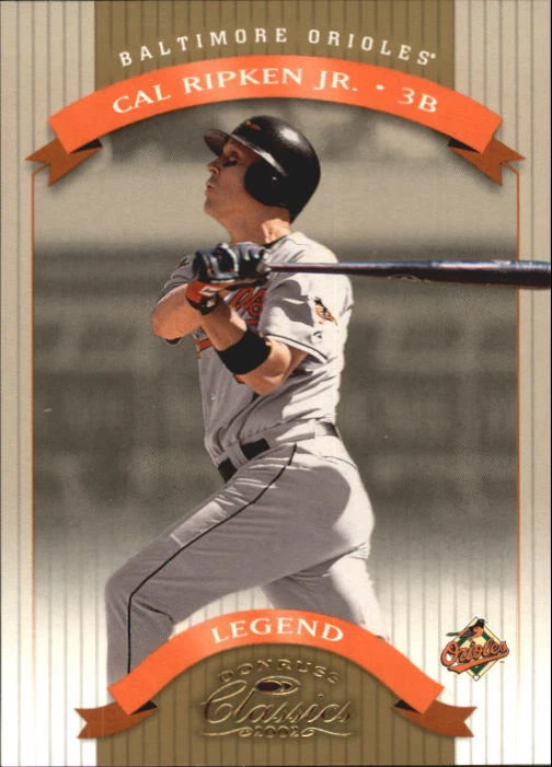 A5818- 2002 Donruss Classics #174 Cal Ripken LGD /1500 - NM-MT - Image 1 of 2