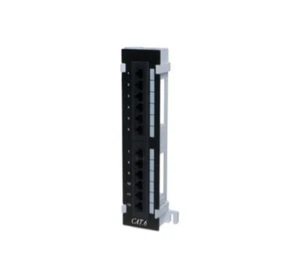 DYNAFLEX DPP-212V6AB 12-PORT RACKMOUNT UTP CAT6 PATCH PANEL DUAL USE IDC *U39 - Picture 1 of 3