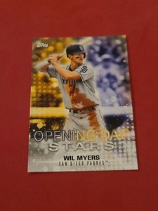 2018 Wil Myers Topps Opening Day #ODS-WM Opening Day Stars Insert 