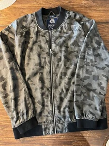 American Rag Green Camouflage Jacket Size Xxl - Picture 1 of 4