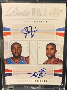 2009-10 James Harden RC Terrence Williams Rookie Auto Dual 29/99 - Picture 1 of 2