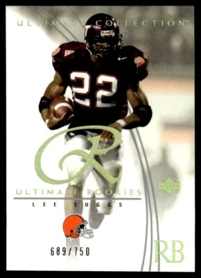 2003 Upper Deck Ultimate Collection Lee Suggs Rookie 689/750 Cleveland Browns - Image 1 of 2