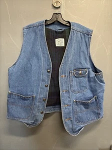 Canyon River Blues Women’s Denim Sleeveless Jacket Size XL - Picture 1 of 14