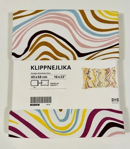 IKEA Klippnejlika Kissenbezug weiß bunt Kissenhülle 40x58cm 905.714.96 NEU OVP - Bild 1 von 4