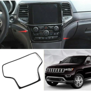 Cubierta de navegación tablero de fibra de carbono para Jeep Grand Cherokee 2014-2020 - Imagen 1 de 7