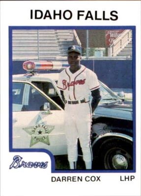 1987 Idaho Falls Braves ProCards #2615 Darren Cox Chicago Illinois Baseball Card - Image 1 of 2