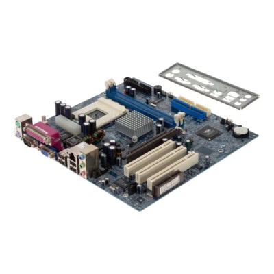 Motherboard mATX SHUTTLE MK35 V1.0A SOCKET 462 (A) DDR AGP PCI CNR - Image 1 of 3