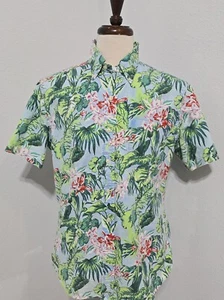 Camisa Hawaiana Ralph Lauren Calce Ajustado Con Botones Hombres Talla Grande - Imagen 1 de 12
