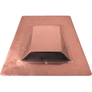 Copper Low Profile Roof Exhaust Vent - Picture 1 of 8