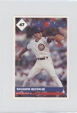 1991 Marathon Chicago Cubs Shawn Boskie #47