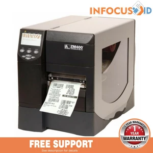 Zebra ZM400 Fábrica Industrial Label Impresora Ethernet, 1YR Garantía Y Soporte - Imagen 1 de 5