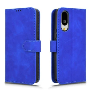 For Sharp Basio Active 3, Luxury Flip Leather Wallet Stand Card Slots Case Cover - Picture 1 of 24