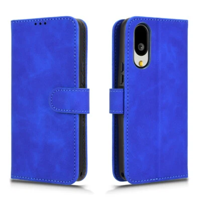 For Sharp Basio Active 3, Luxury Flip Leather Wallet Stand Card Slots Case Cover - Image 1 of 4