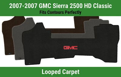 Lloyd Classic Loop Front Mat for '07 GMC Sierra 2500 HD Classic w/Red GMC 1 - Image 1 of 4