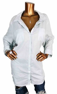 Blusa Camisa Croft & Barrow 3X Plus Nueva con Etiquetas $40 Cuello Como Nueva Blanca Abotonada 3/4Sl Foto 1 de 4