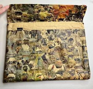 Designer Ithemba Wren African Memories Animal 2 Compartment Laptop Sleeve Pouch - Picture 1 of 5