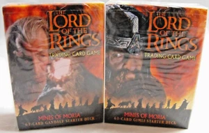 LOTR * Mines of Moria * Gandalf + Gimli Starter Deck Combo - Lord of the Rings - Picture 1 of 1