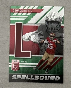 2023 Donruss Elite Spellbound SB-GK5 “L”George Kittle - San Francisco 49ers - Picture 1 of 3