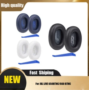 Almohadillas de repuesto funda de cojín para auriculares JBL LIVE 650BTNC/660 BTNC HAU - Imagen 1 de 14