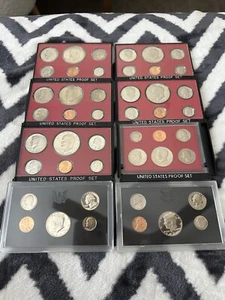 1971 US Mint Proof set. many sets included - Picture 1 of 4