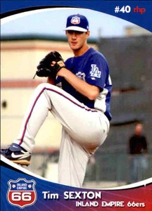 2009 Inland Empire 66ers Grandstand #23 Tim Sexton Baltimore Maryland MD Card