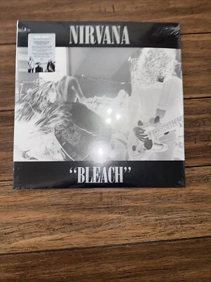 NIRVANA Bleach 2009 20th Anniversary White Vinyl Reissue 2x LP Plus Bonus CD - Image 1 of 4
