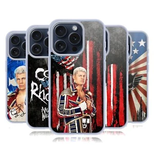 OFFICIAL WWE CODY RHODES GEL CASE COMPATIBLE WITH APPLE iPHONE PHONES & MAGSAFE - Picture 1 of 12