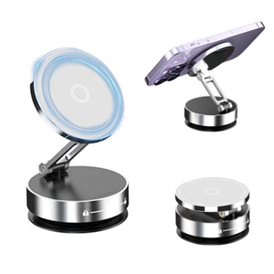Maglock 360° Foldable Magnetic Phone Mount, Suction Cup Phone Mount - Picture 1 of 13