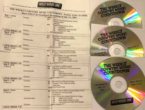 7/3/04 WEEKLY TOP 30 COUNTRY COUNTDOWN,CO-HOST JOE DIFFIE; GRETCHEN WILSON - Imagen 1 de 2