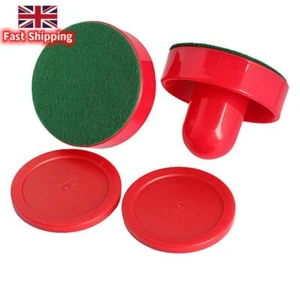 Empujador de fieltro de mesa de hockey de aire de 75 mm 2 piezas con porteros de mazo de disco de 63 mm - Imagen 1 de 6